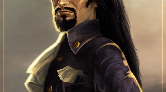 NPC Portrait: A Handsome Captain!